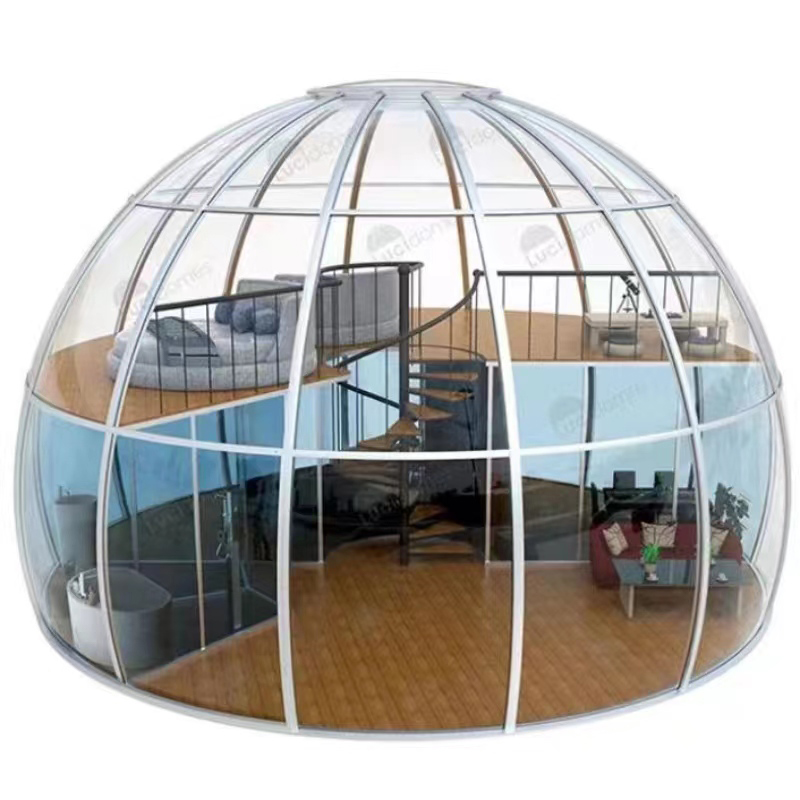 Διαφανής σκηνή Dome Geodesic Outdoor Camping Dome Tent για ξενοδοχείο θέρετρο, κάμπινγκ, υπαίθριες δραστηριότητες